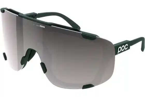 Fahrradzubehör Sale - POC Devour - Pargasite Green/Clarity Road/Sunny Silver