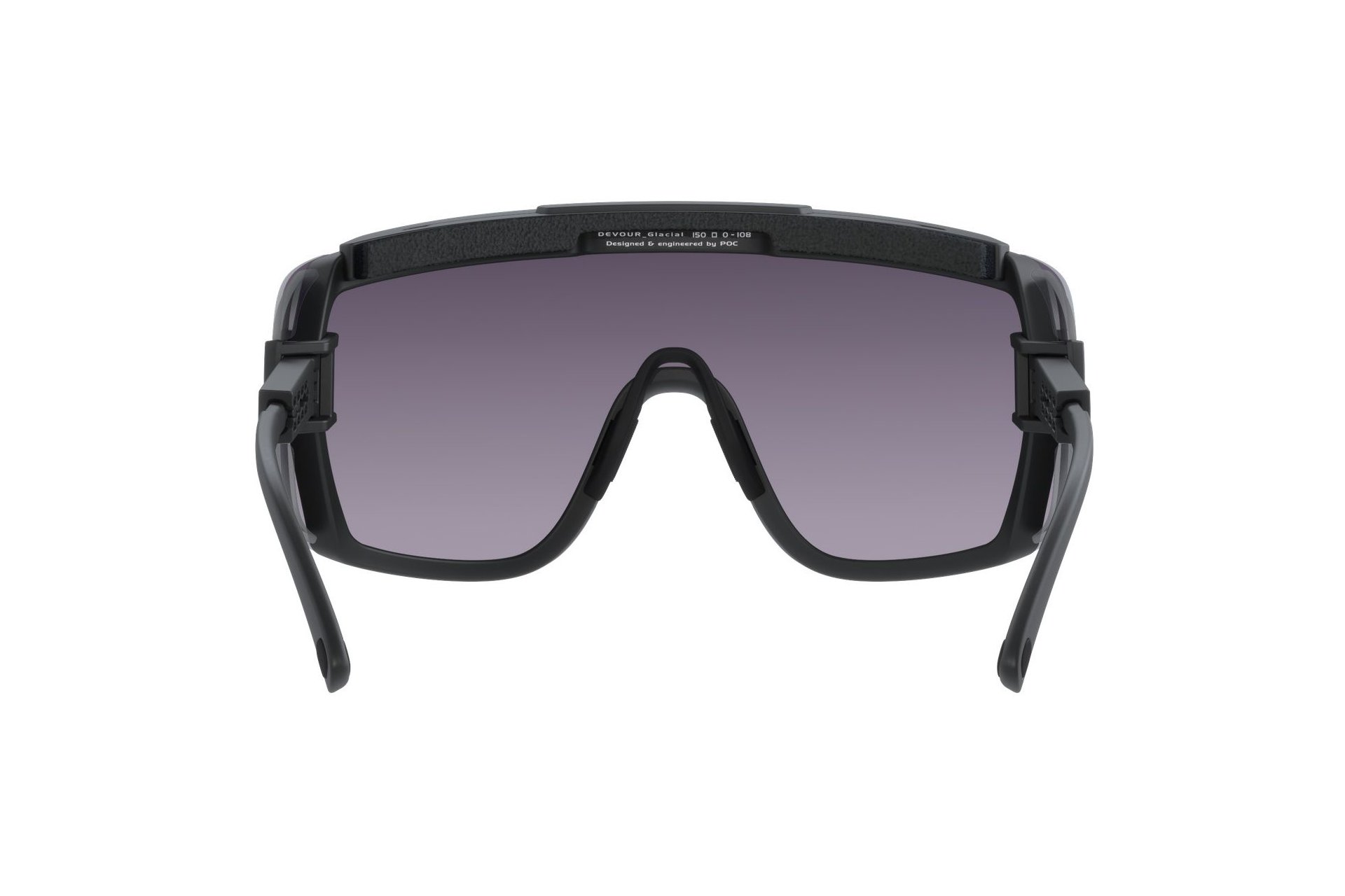 POC Devour Glacial - Uranium Black/Clarity Universal/Sunny Grey