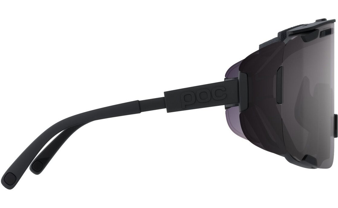 POC Devour Glacial - Uranium Black/Clarity Universal/Sunny Grey