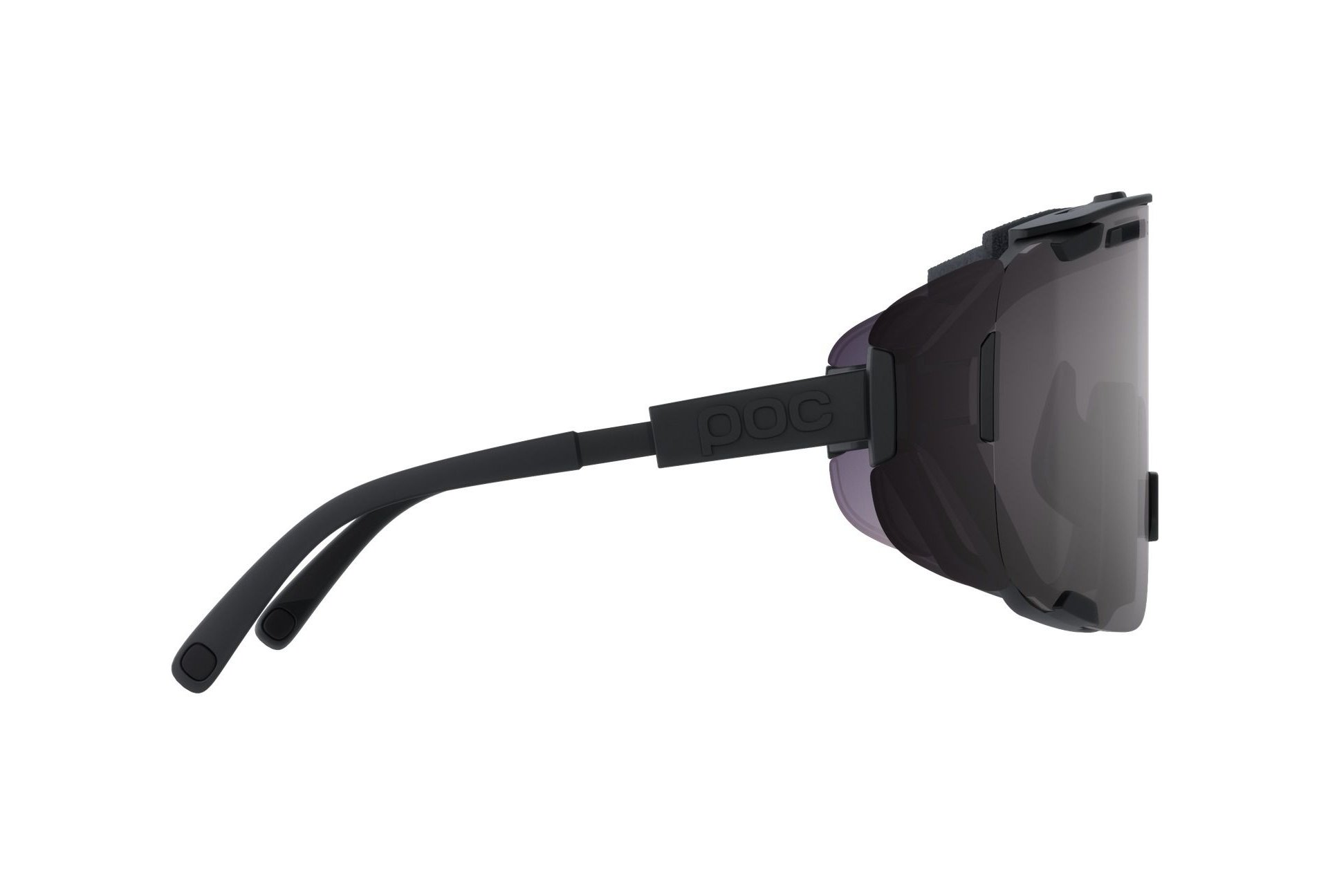 POC Devour Glacial - Uranium Black/Clarity Universal/Sunny Grey