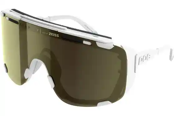 XXL Sale % - POC Devour Glacial - Hydrogen White/Clarity Universal/Sunny Gold