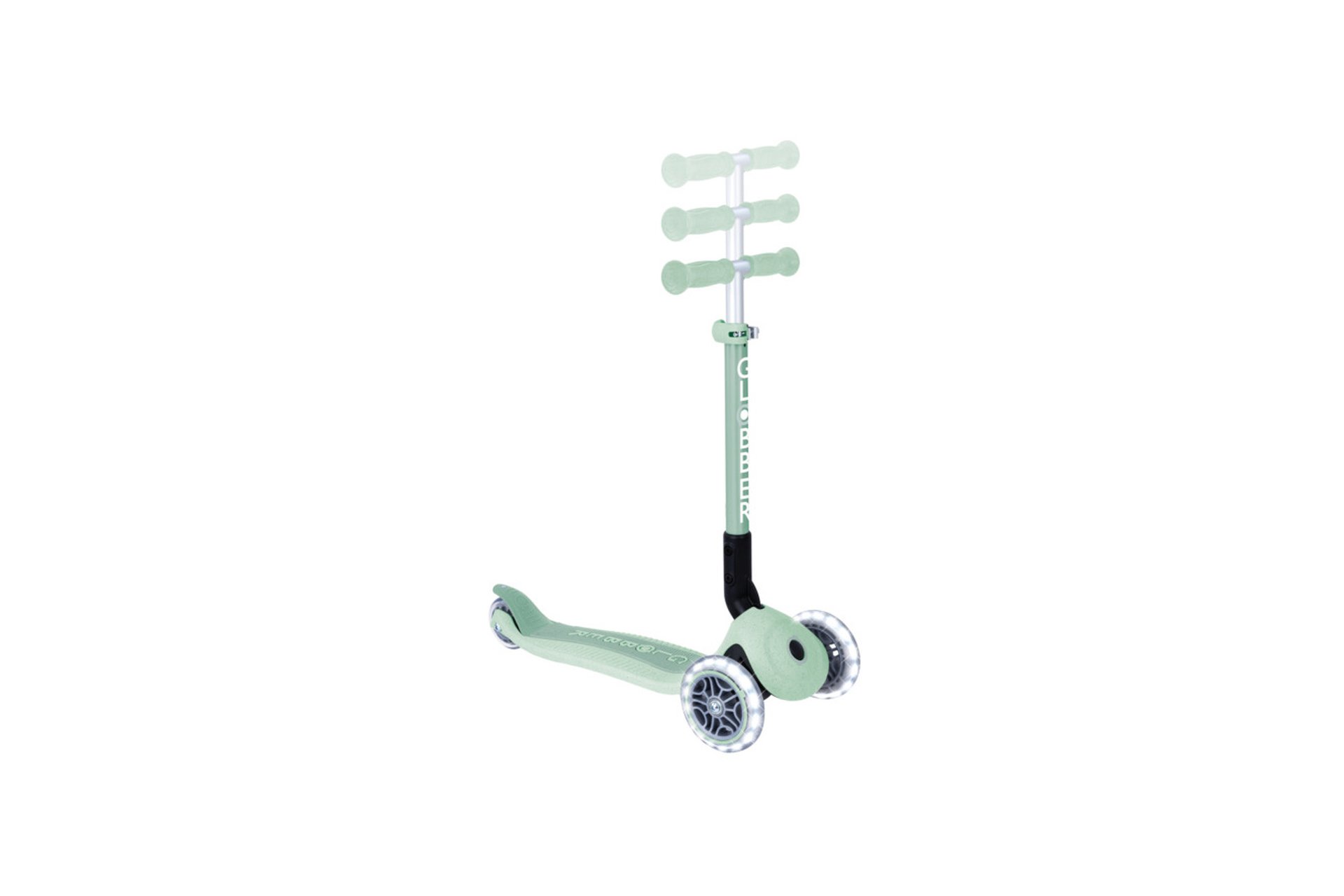 Globber Junior Foldable Lights Eco, mit Leuchtrollen - 2024