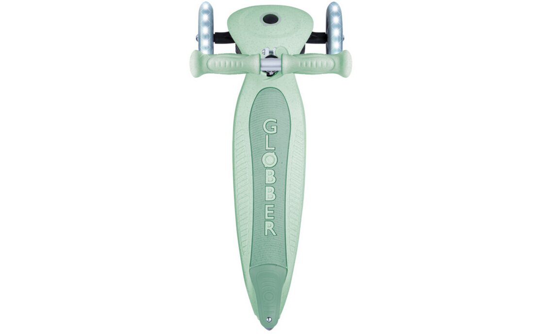 Globber Junior Foldable Lights Eco, mit Leuchtrollen - 2024