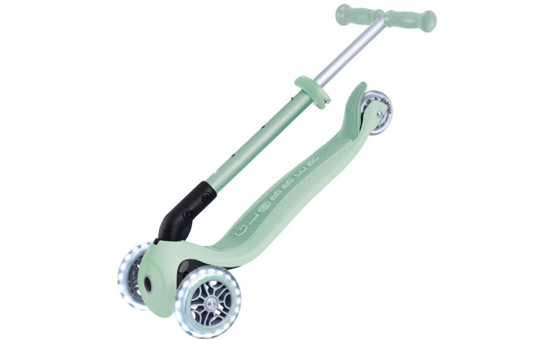 Globber Junior Foldable Lights Eco, mit Leuchtrollen - 2024