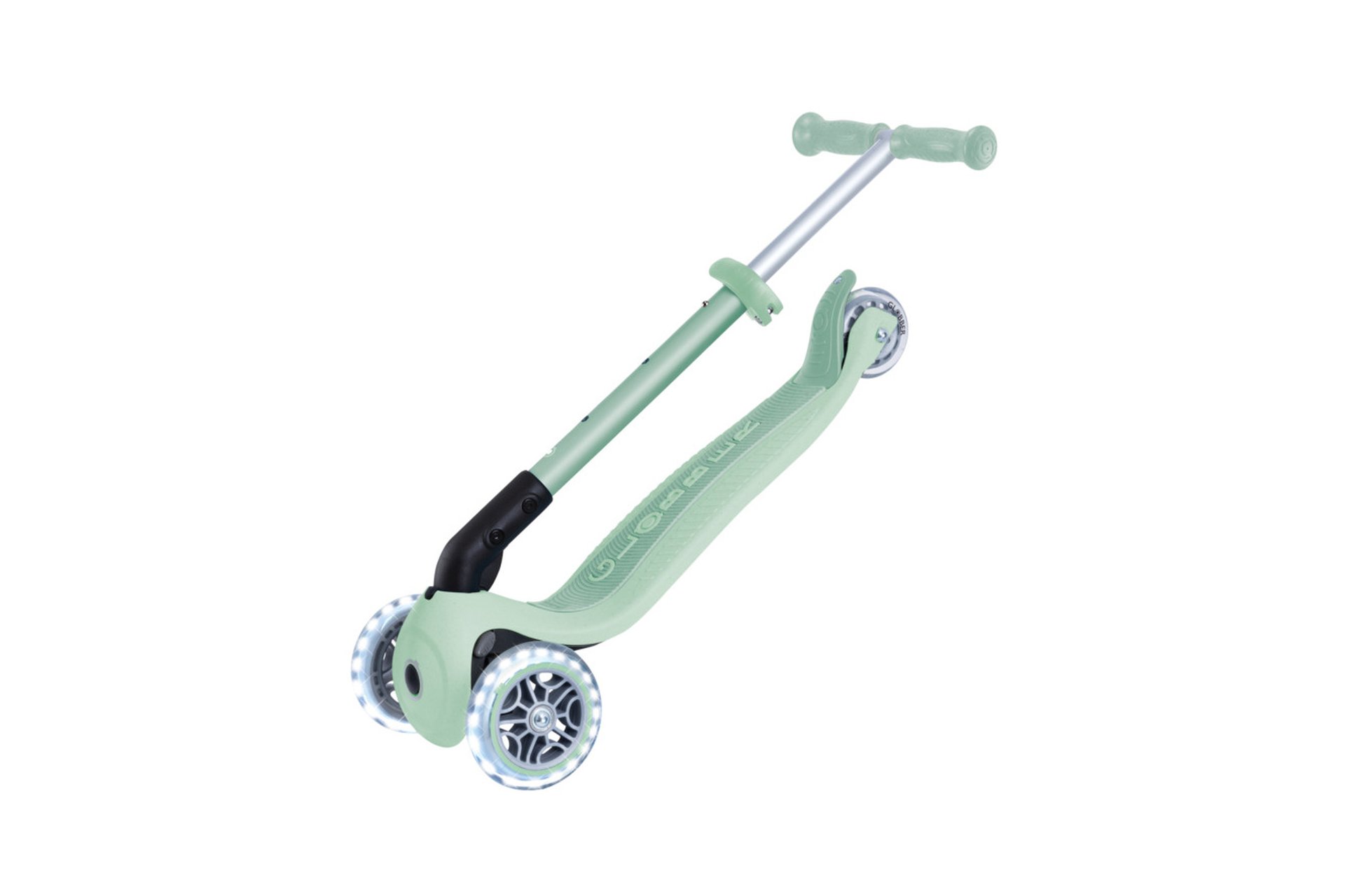 Globber Junior Foldable Lights Eco, mit Leuchtrollen - 2024