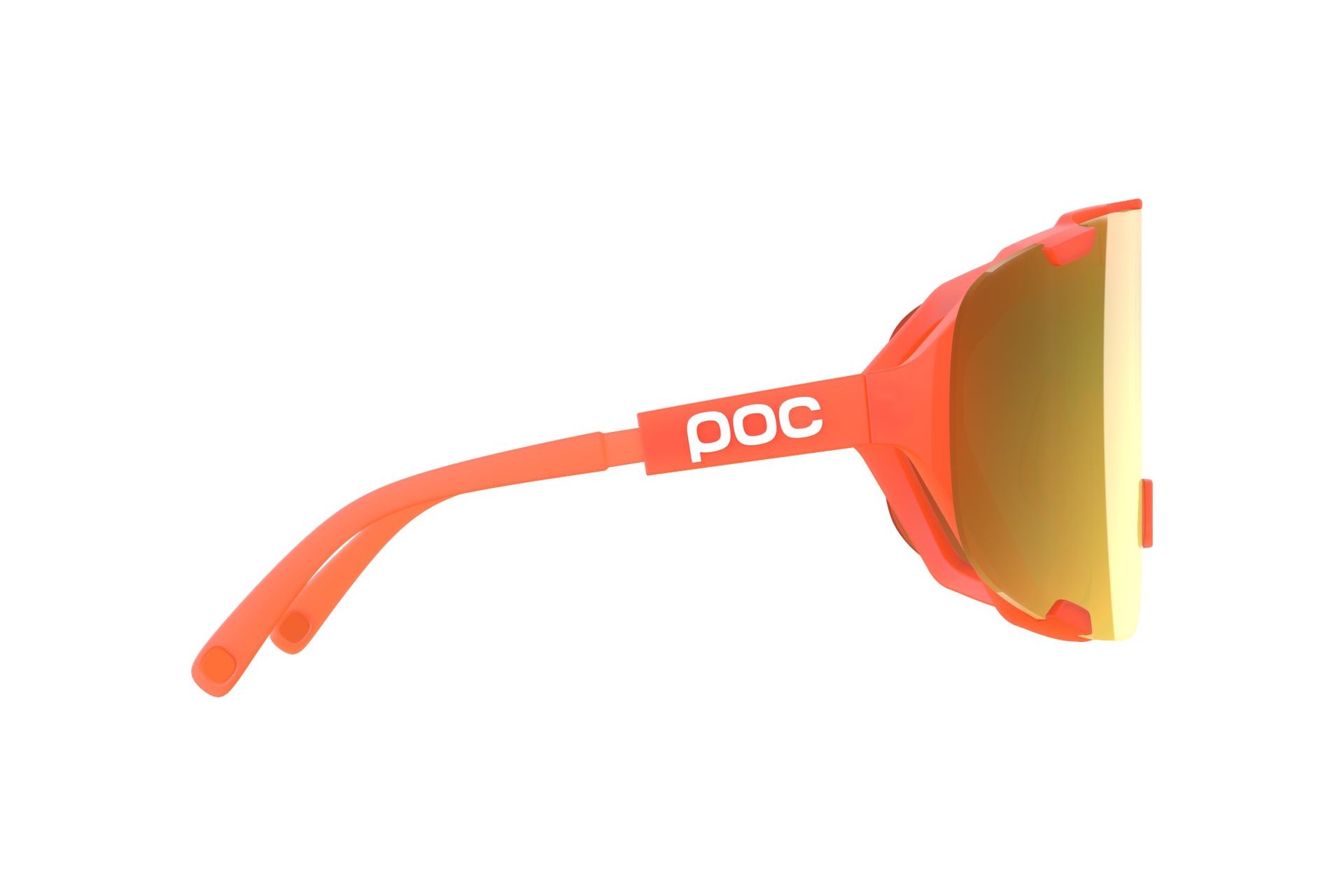 POC Devour WF - Fluo. Orange Translucent/Clarity Road/Gold