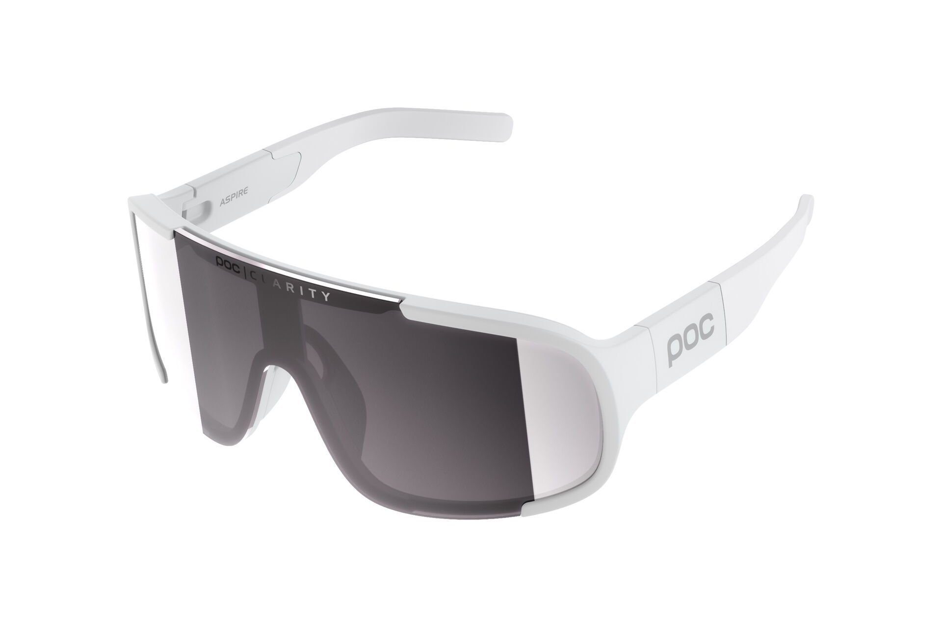 POC Aspire - Hydrogen White/Clarity Road/Sunny Silver