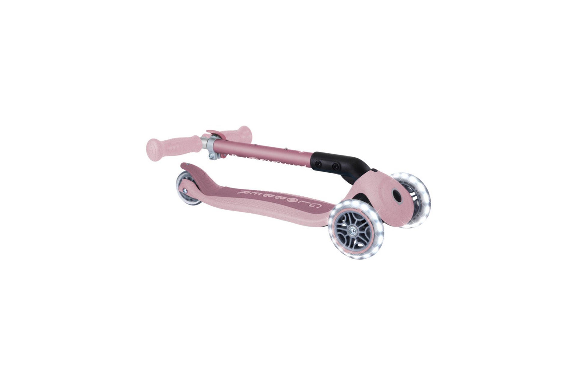 Globber Junior Foldable Lights Eco, mit Leuchtrollen - 2024