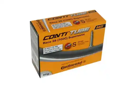 Butylkautschuk - Fahrradschläuche - Continental Race 28 Supersonic SV Schlauch - 42 mm