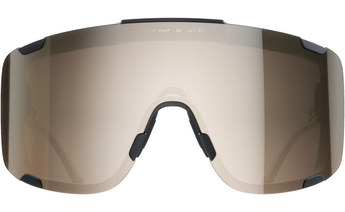 POC Devour Ultra - Uranium Black/Clarity Trail/ Silver
