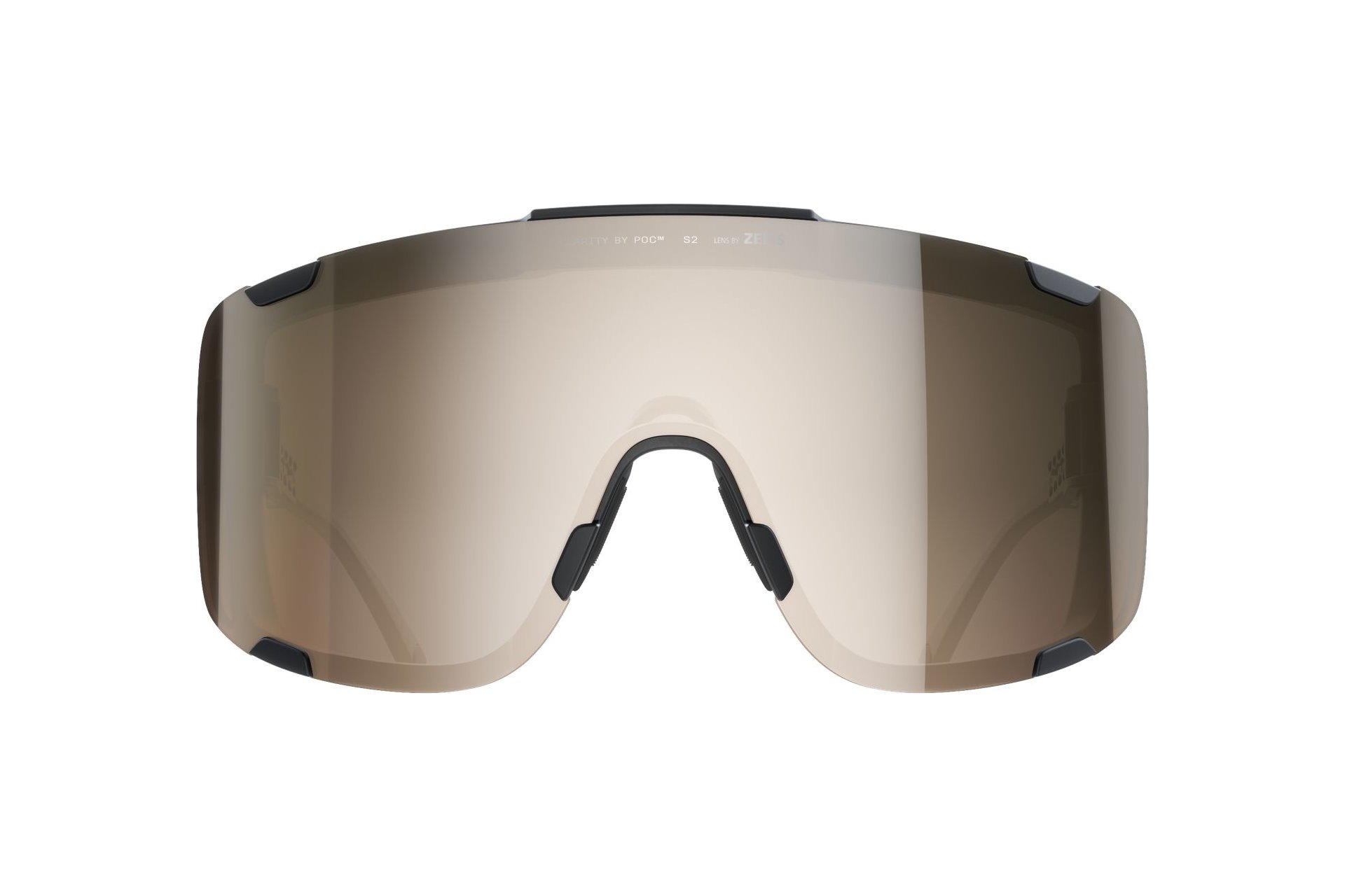 POC Devour Ultra - Uranium Black/Clarity Trail/ Silver