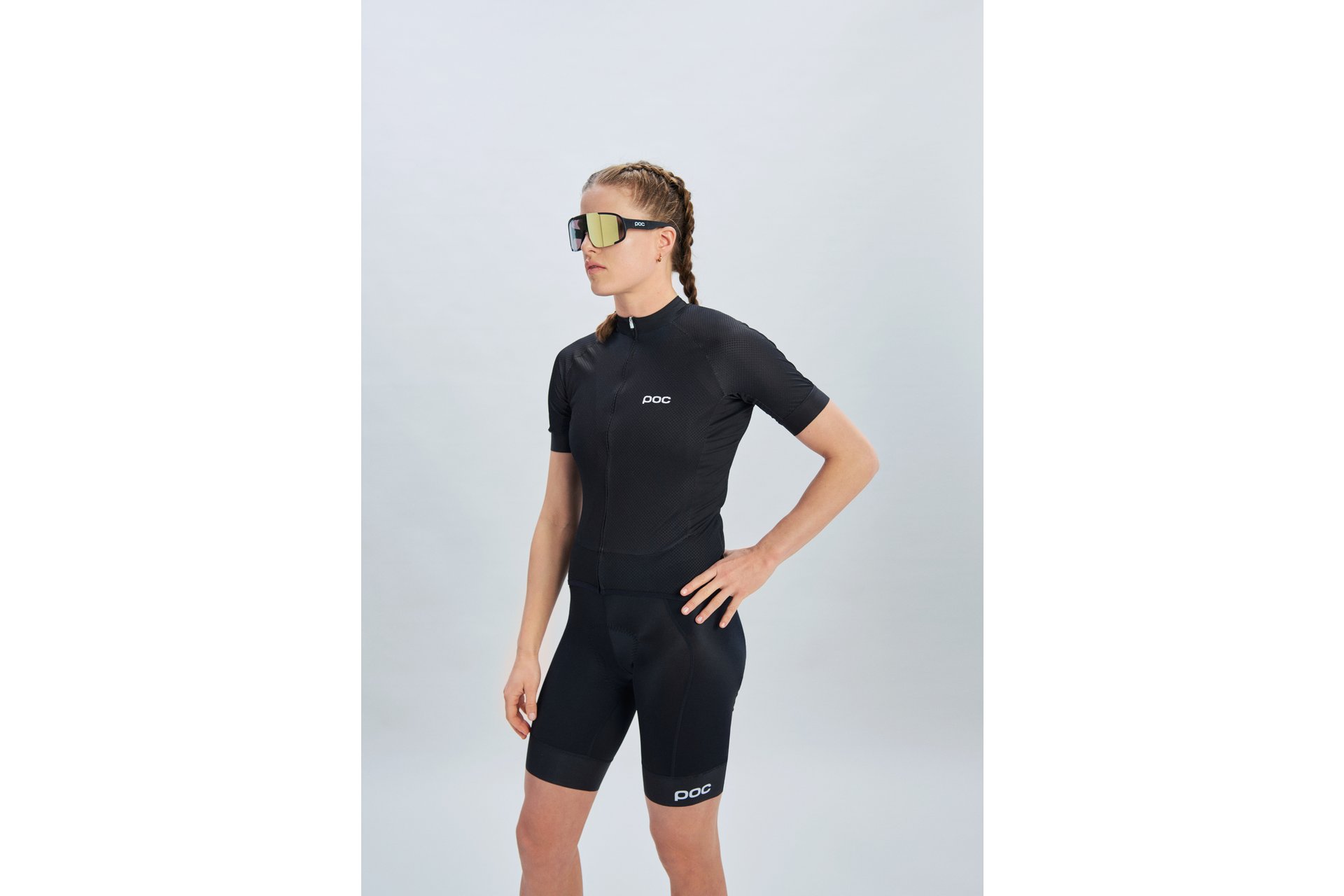 POC Aspire - Uranium Black/Clarity Road/Partly Sunny Gold