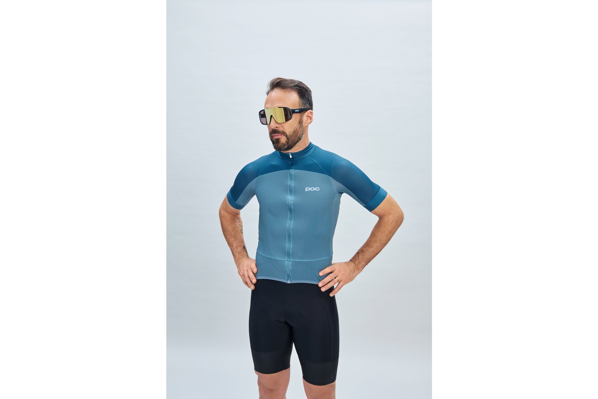 POC Aspire - Uranium Black/Clarity Road/Partly Sunny Gold