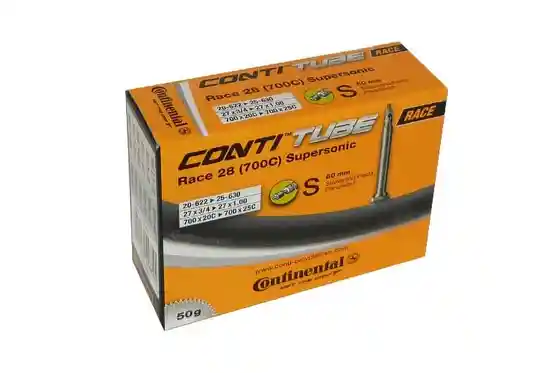 Butylkautschuk - Fahrradschläuche - Continental Race 28 Supersonic SV Schlauch - 60 mm