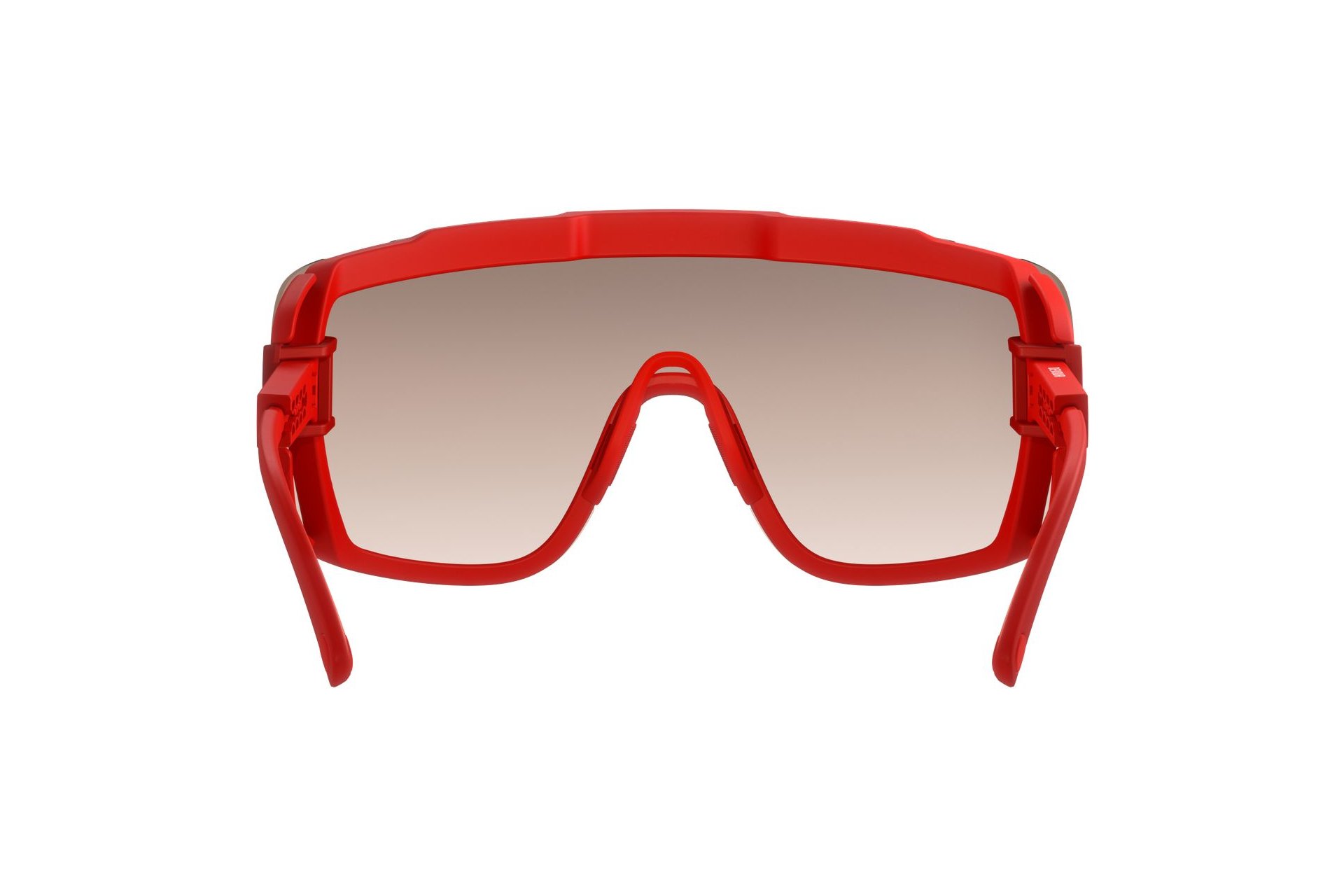 POC Devour Ultra - Prismane Red/Clarity Trail/ Silver