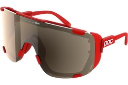 POC Devour Ultra - Prismane Red/Clarity Trail/ Silver