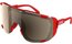 POC Devour Ultra - Prismane Red/Clarity Trail/ Silver