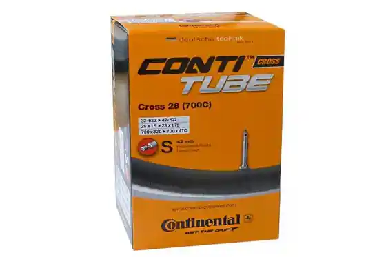 Butylkautschuk - Fahrradschläuche - Continental Cross 28 SV Schlauch - 42 mm