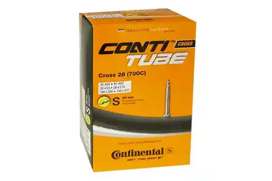Butylkautschuk - Fahrradschläuche - Continental Cross 28 SV Schlauch - 60 mm