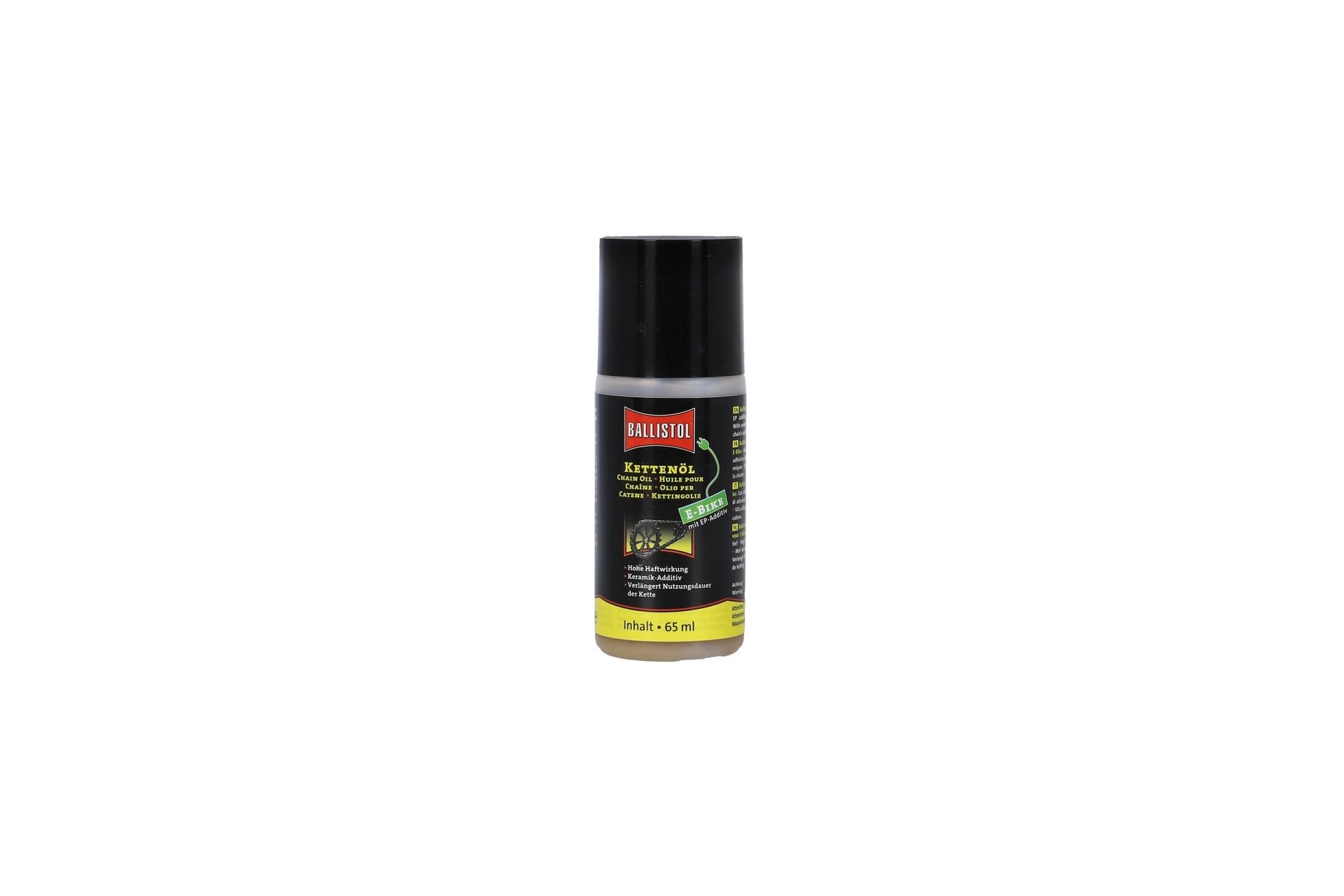 Ballistol E-Bike Kettenöl, Tropfflasche - 65ml