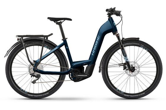 mit Beleuchtung - Fahrräder - Haibike Trekking 8 - 750 Wh - 27,5 Zoll - Tiefeinsteiger - 2023