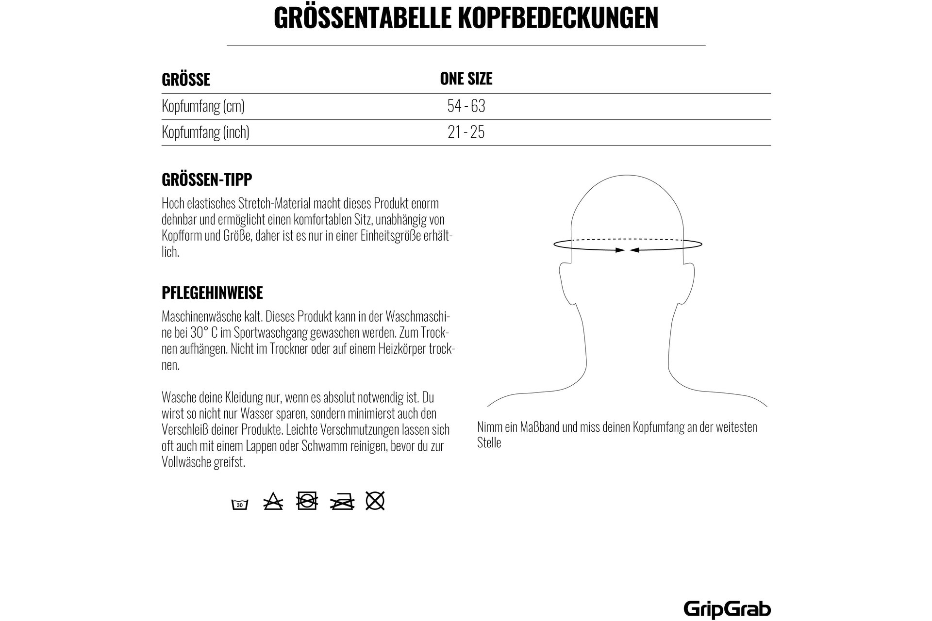 GRIPGRAB Lightweight Summer Sweatband