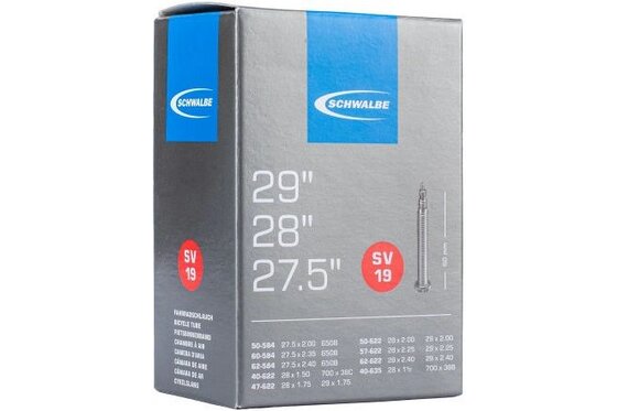 Schläuche - Schwalbe SV19 Schlauch 27,5/29 Zoll - 60 mm
