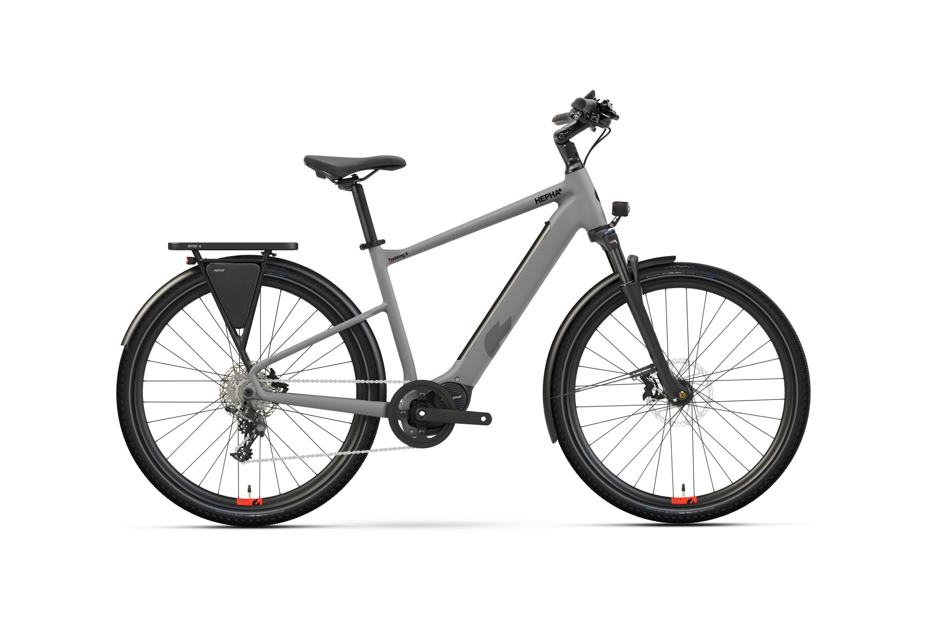 Hepha Trekking 8 Performance - 600 Wh - 28 Zoll - Diamant - 2026
