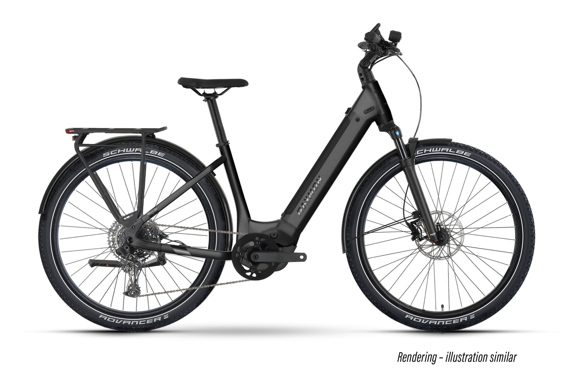 Raymon Tourray Ultimate 800 - 800 Wh - 27,5 Zoll - Tiefeinsteiger - 2025