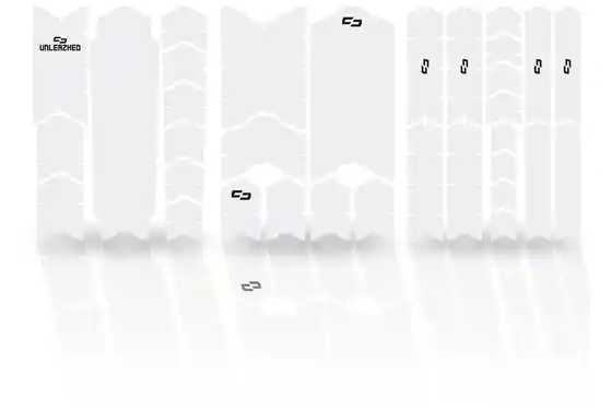 Fahrradrahmen-Zubehör - Unleazhed BP01 E-Frame XXL Clear Matt