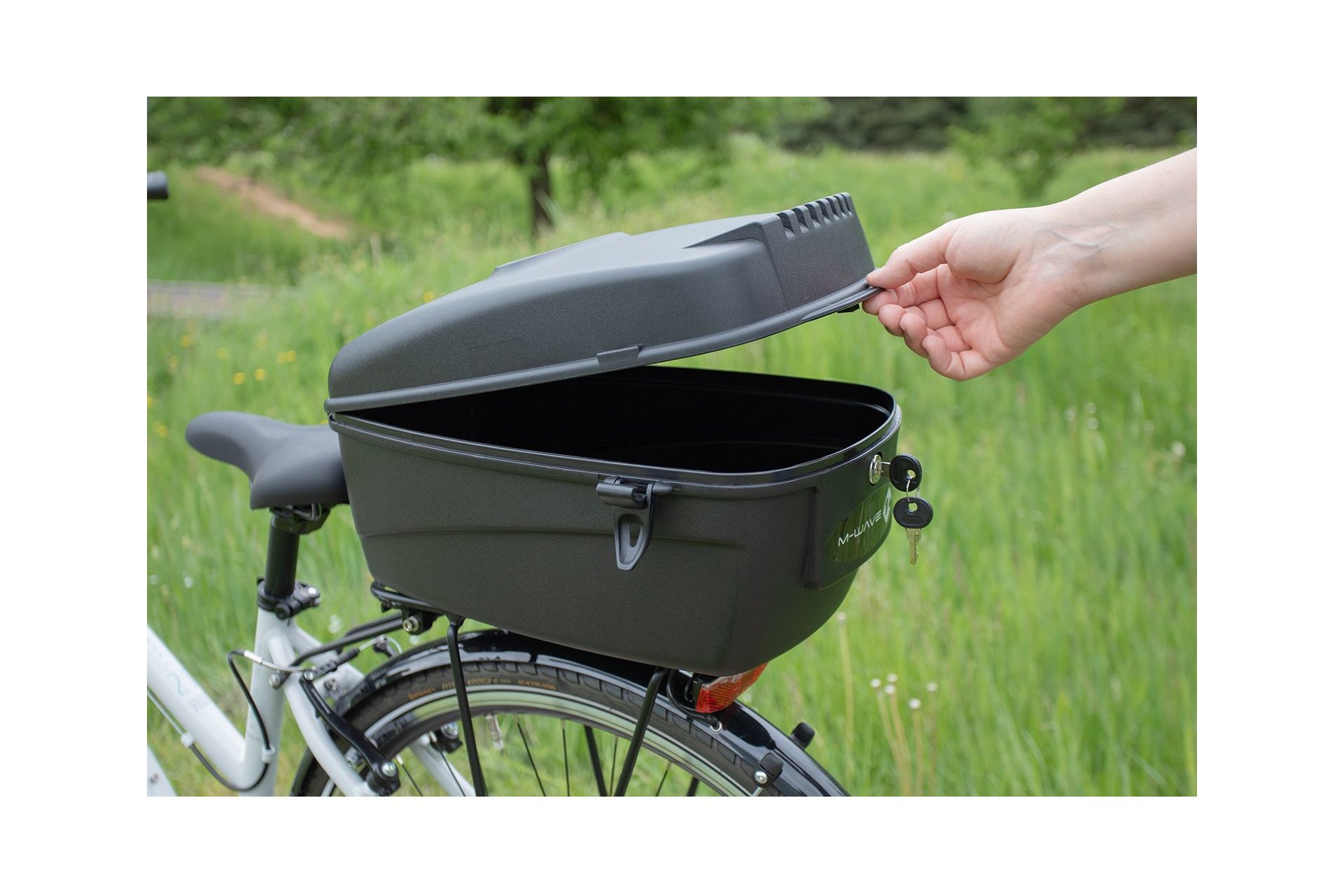 M-Wave Amsterdam Box L Gep&auml;cktr&auml;gerbox