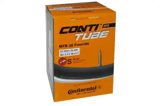 Butylkautschuk - Fahrradschläuche - Continental MTB 26 Freeride SV Schlauch - 42 mm