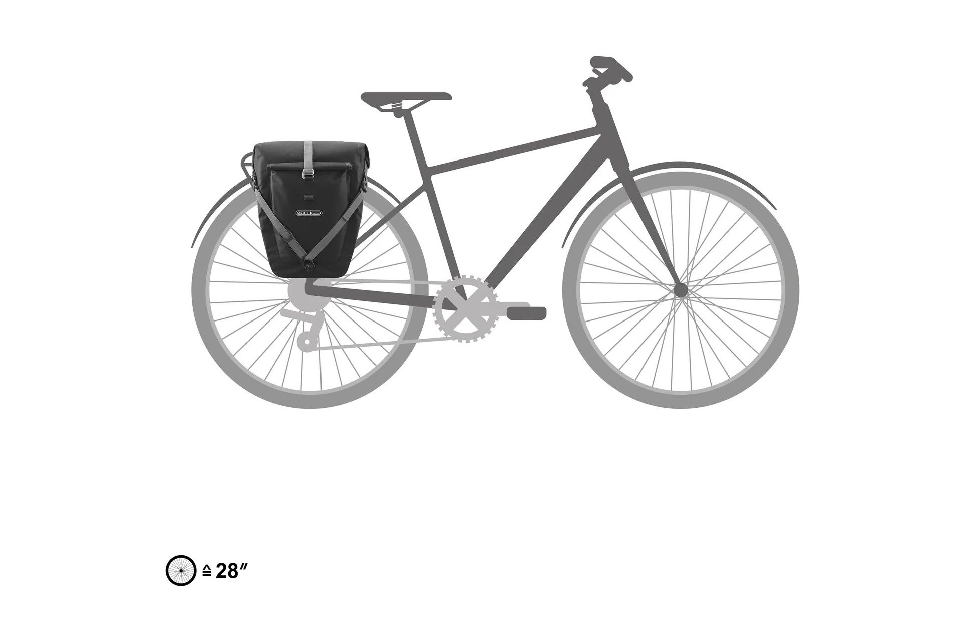 Ortlieb Back-Roller Plus QL2.2 - Einzeltasche