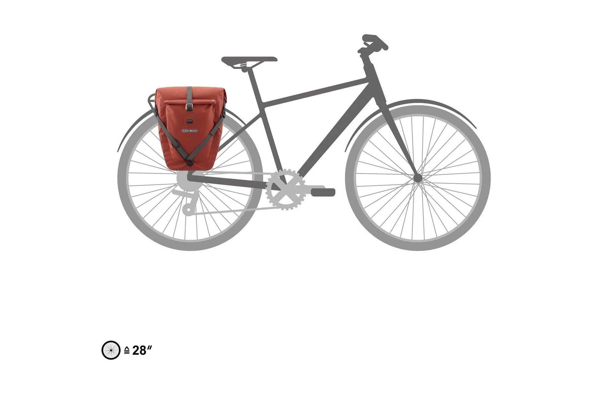 Ortlieb Back-Roller Plus QL2.2 - Einzeltasche