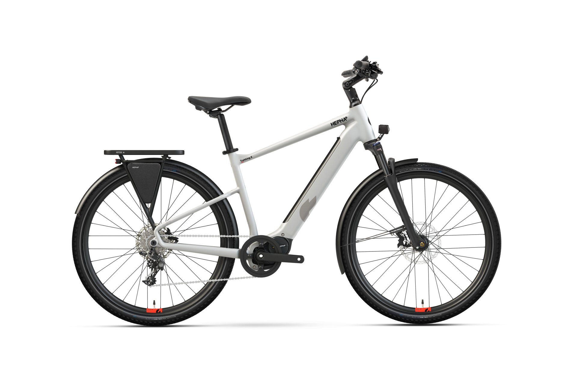 Hepha Trekking 8 Long Range - 600 Wh - 28 Zoll - Diamant - 2026