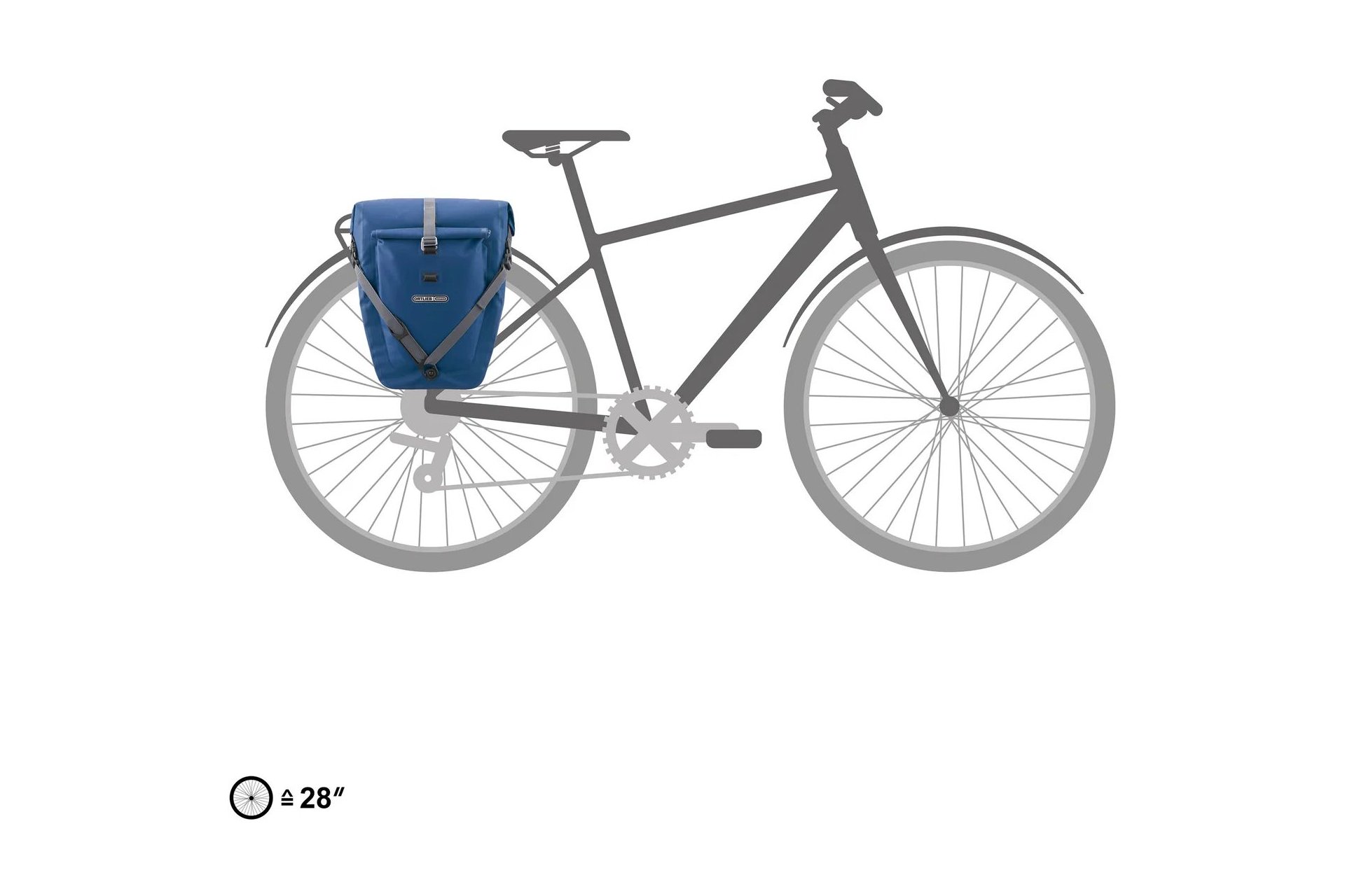 Ortlieb Back-Roller Plus QL2.2 - Einzeltasche