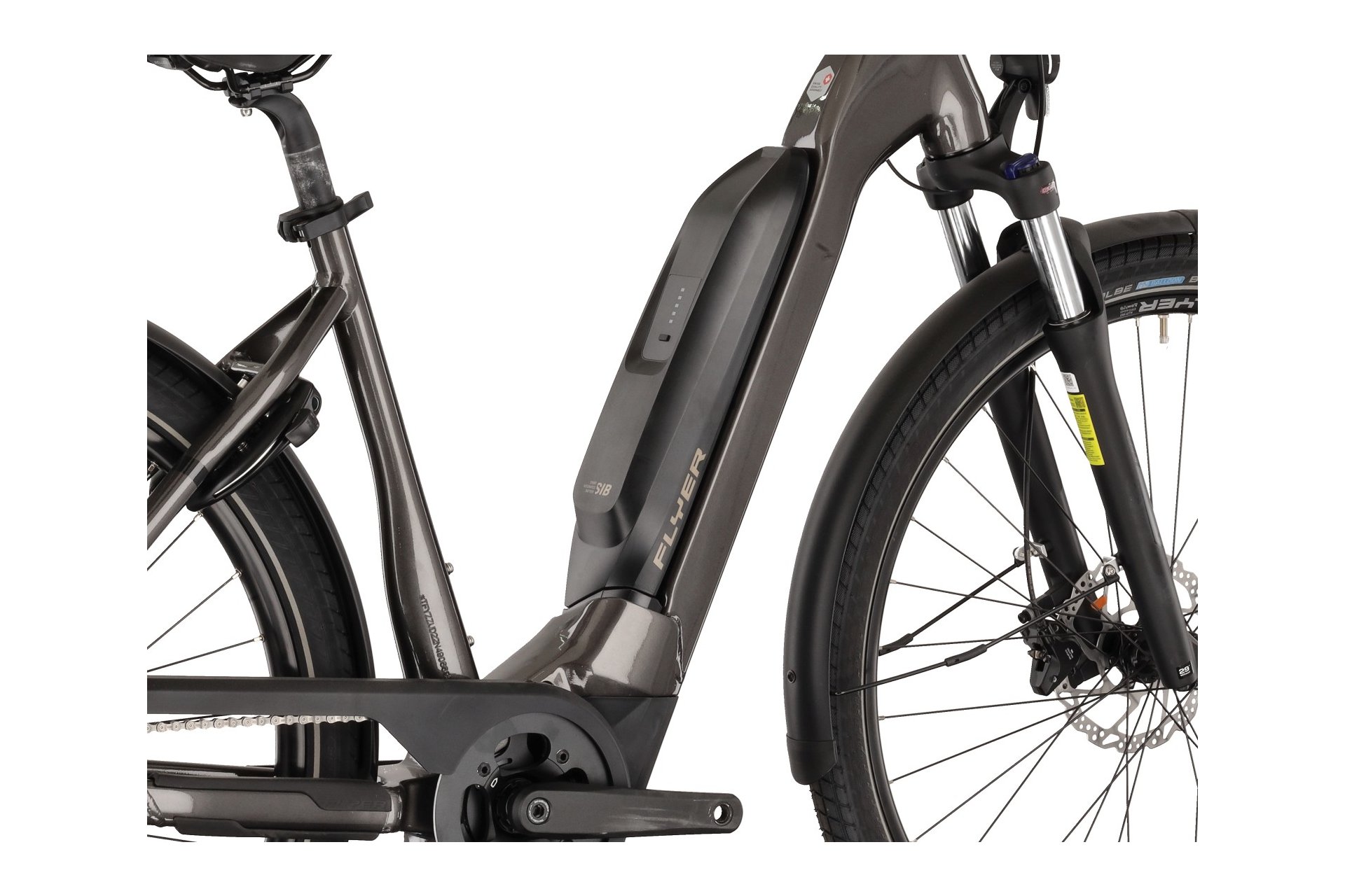 Flyer Upstreet5 5.10 Comfort - 630 Wh - 28 Zoll - Tiefeinsteiger