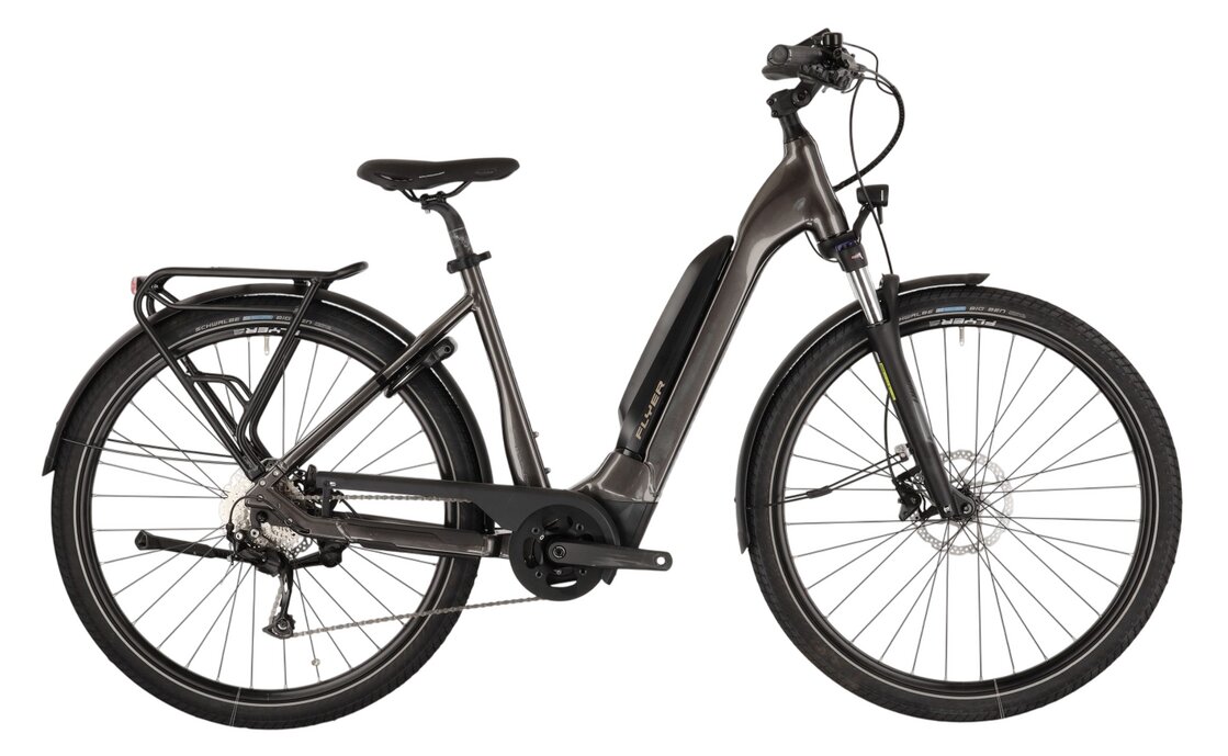 Flyer Upstreet5 5.10 Comfort - 630 Wh - 28 Zoll - Tiefeinsteiger