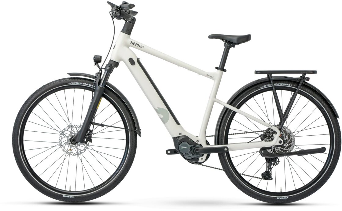 Hepha Trekking 8 Long Range - 600 Wh - 28 Zoll - Diamant - 2026