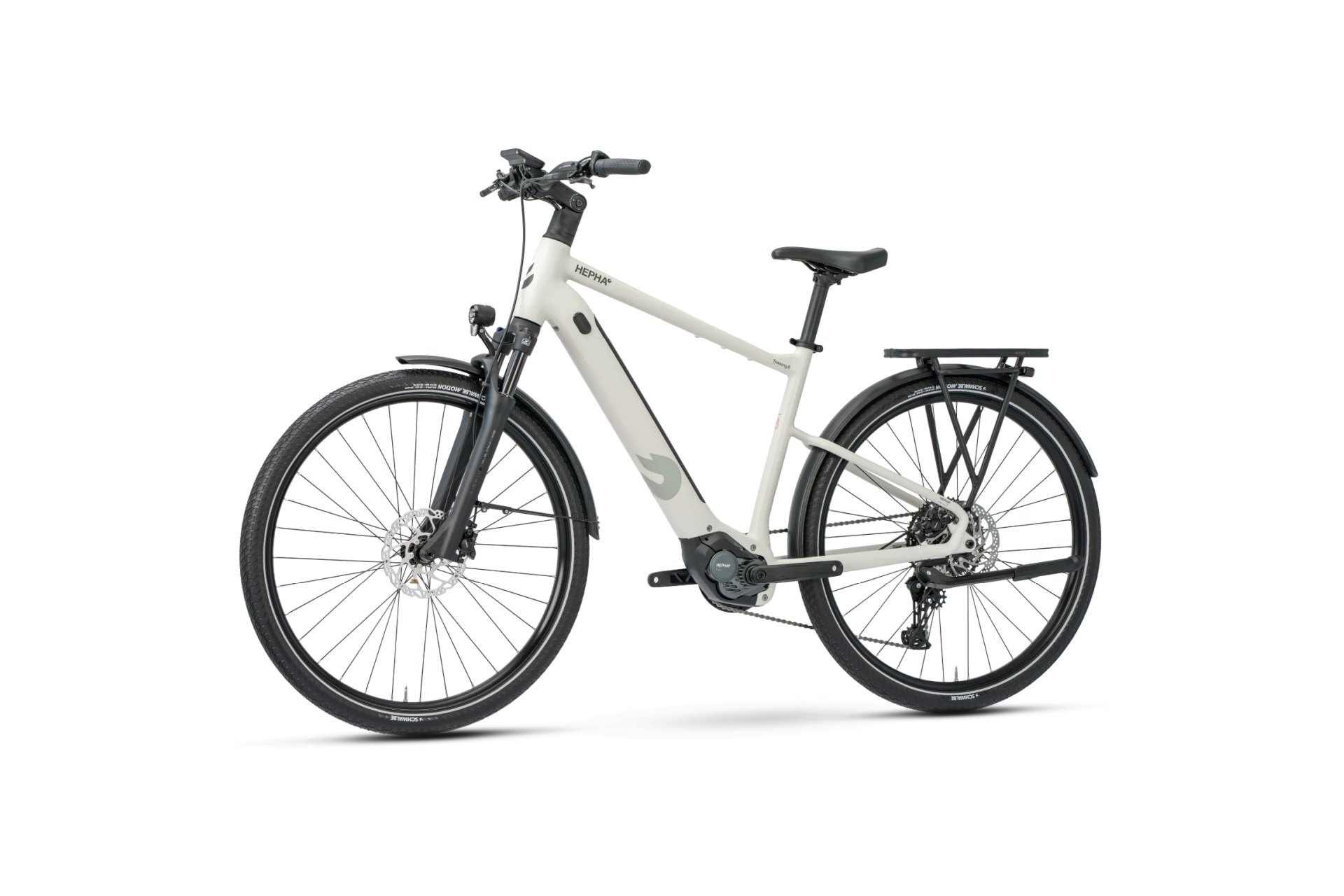 Hepha Trekking 8 Long Range - 600 Wh - 28 Zoll - Diamant - 2026