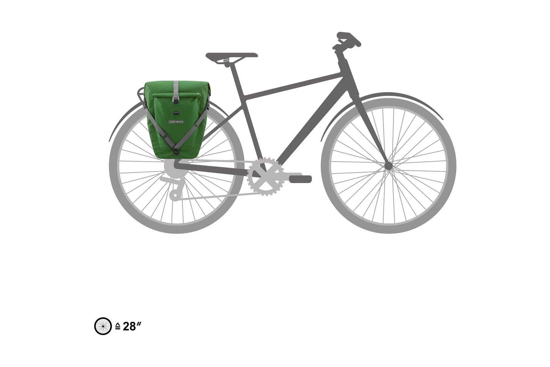 Ortlieb Back-Roller Plus QL2.2 - Einzeltasche
