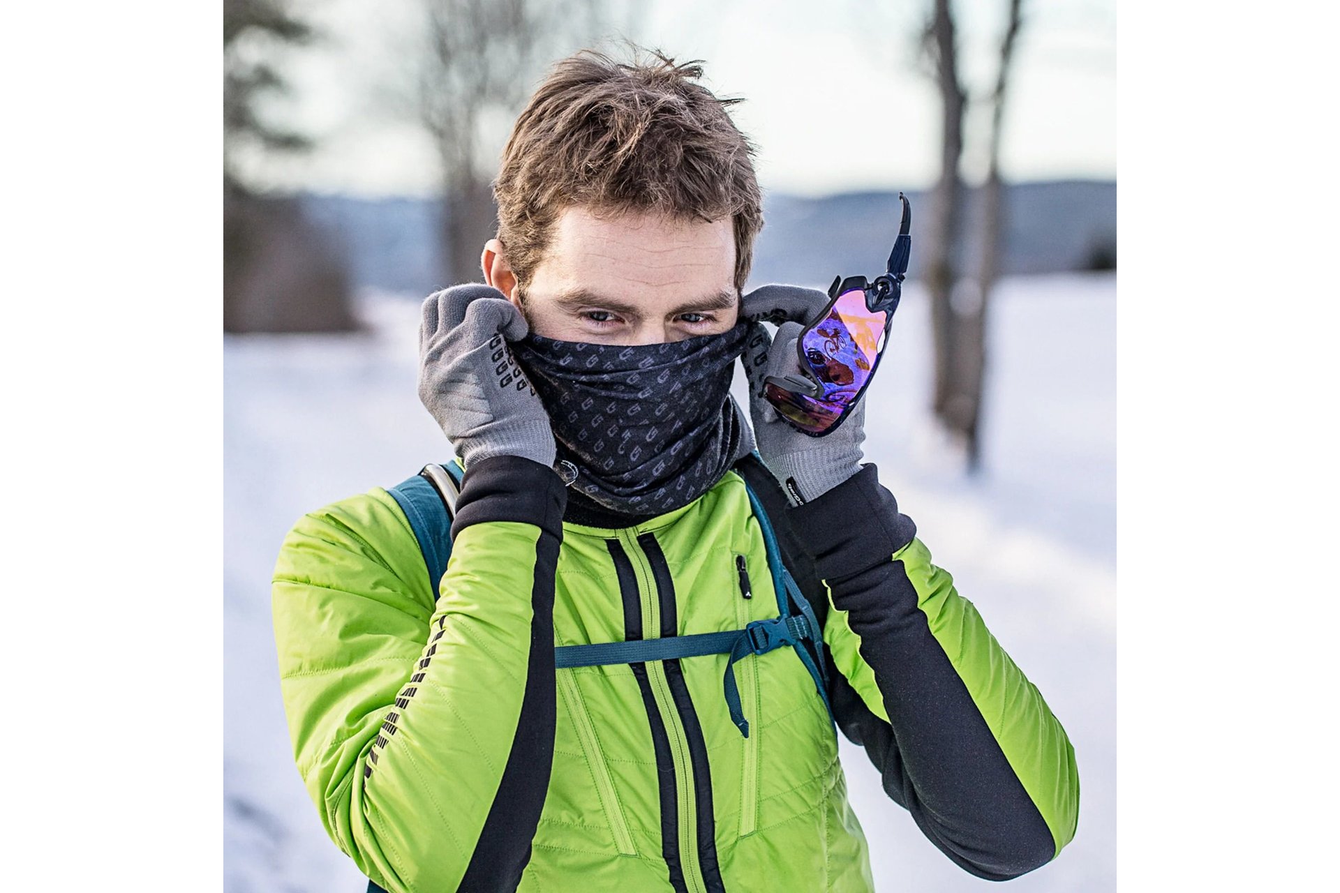 GRIPGRAB Multifunktionaler Thermo-Fleece-Halsw&auml;rmer