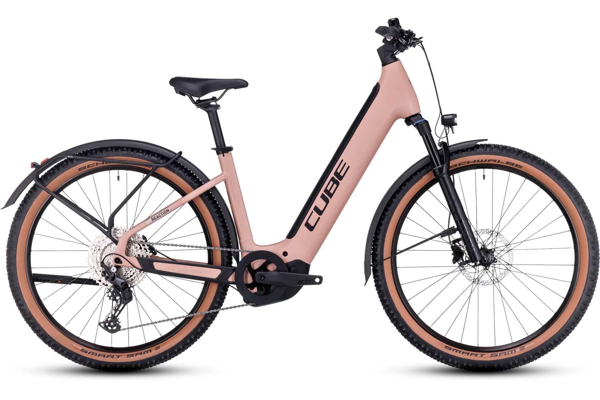 Cube Reaction Hybrid Pro 750 Allroad - 750 Wh - 27,5 Zoll - Tiefeinsteiger - 2023