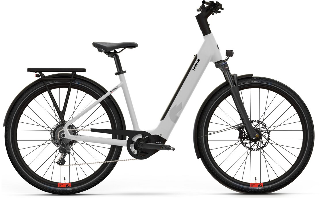 Hepha Trekking 8 Long Range - 600 Wh - 28 Zoll - Tiefeinsteiger - 2026