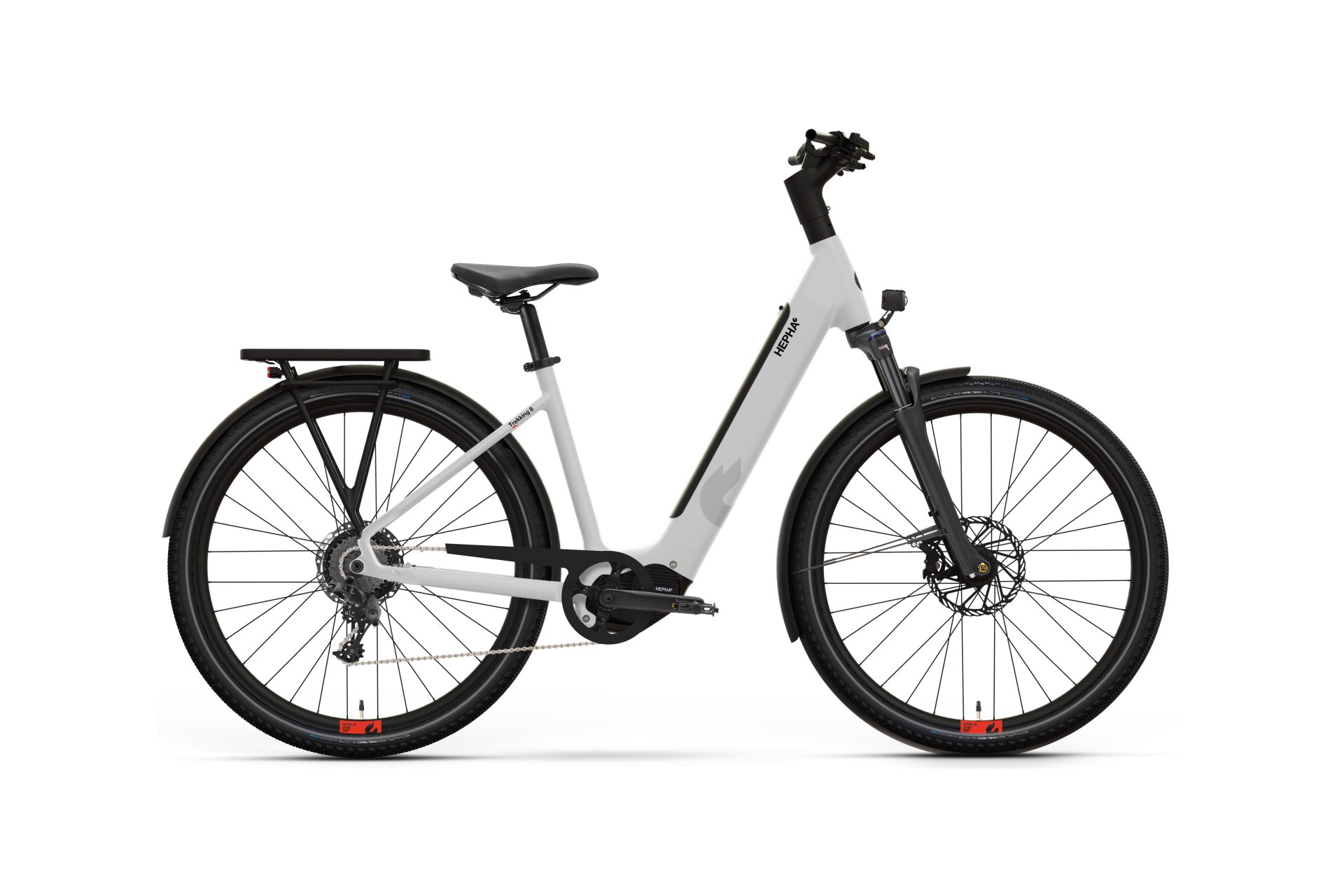 Hepha Trekking 8 Long Range - 600 Wh - 28 Zoll - Tiefeinsteiger - 2026