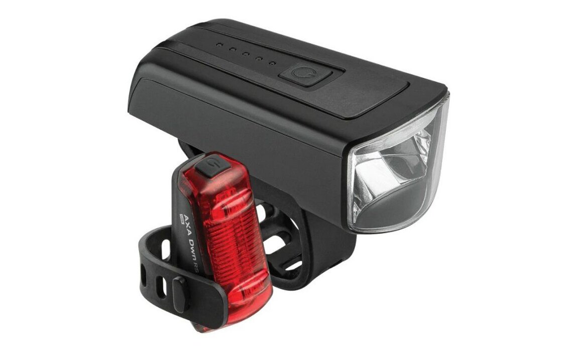 AXA DWN 100/Rear Brake Light USB Akku Beleuchtungsset - StVZO