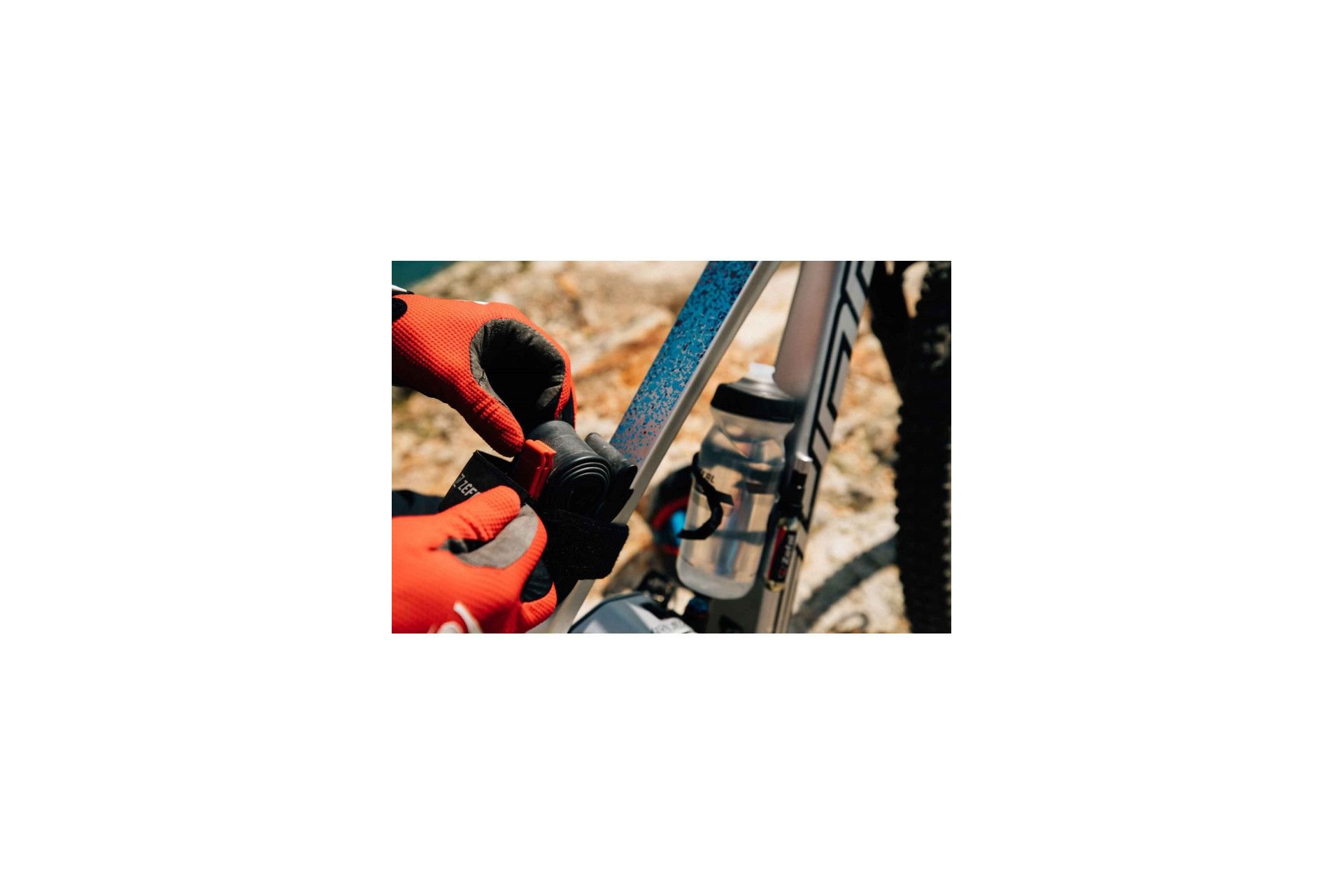 Zefal Schlauchhalter Tube Strap mit Reifenheber