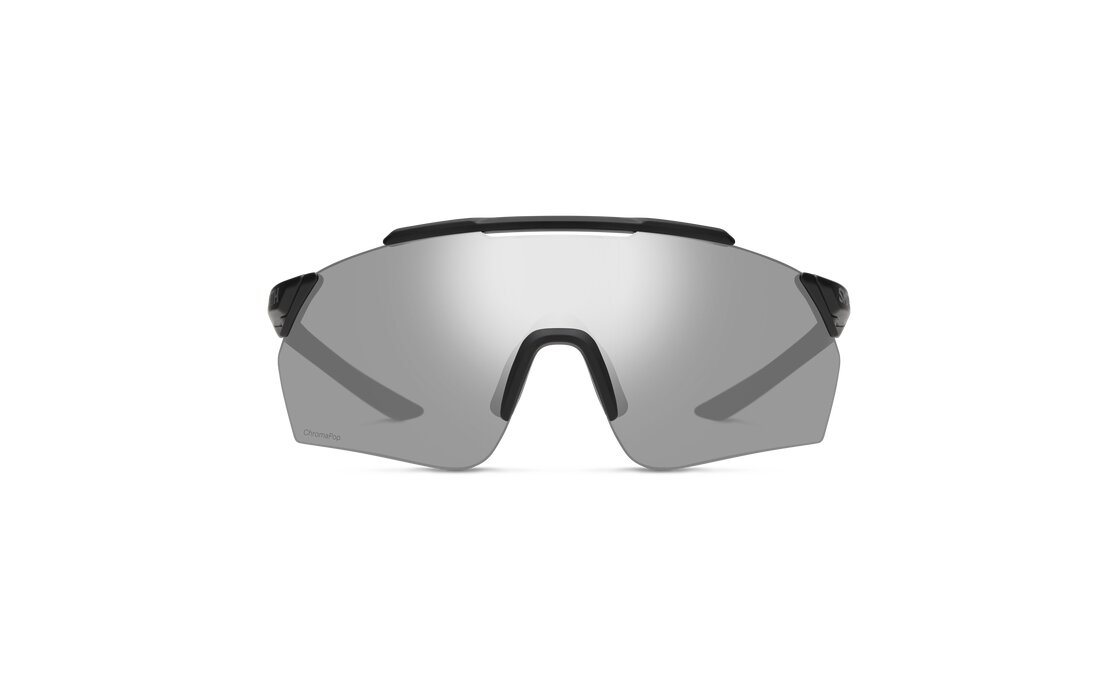 Smith Ruckus Matte Black - ChromaPop Platinum Mirror