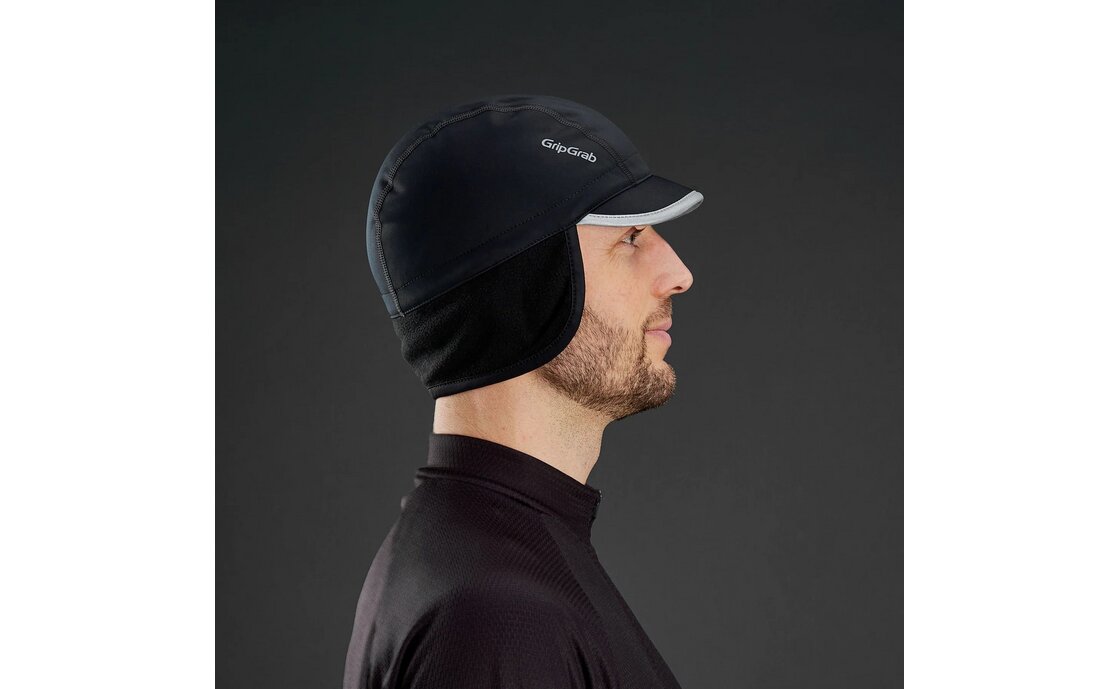 GRIPGRAB Belgian Style Thermo winddichte Winter-Radm&uuml;tze