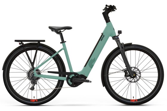 E-Trekkingbikes - Hepha Trekking 8 Long Range - 600 Wh - 28 Zoll - Tiefeinsteiger - 2026